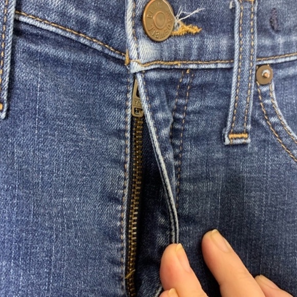 Madewell Size 25 10” High Rise Skinny Jeans - Picture 4 of 7